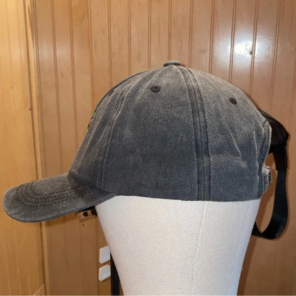 420 Vibes Only - Cute Embroidered Weed Leaf Hat (Festival Essential!) - Picture 2 of 3